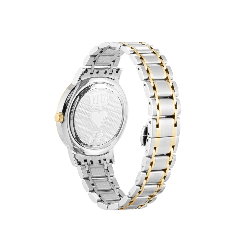 ELIZ ES8804G2TST SS Case & Band Date Men's Watch - Image 2