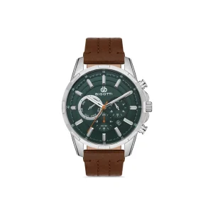 Bigotti Milano Mens Leather Strap Watch - BG.1.10299-2