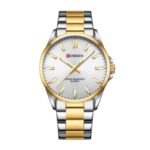 CURREN 9090 MEN'S STAINLESS STEEL ANALOG WATCH