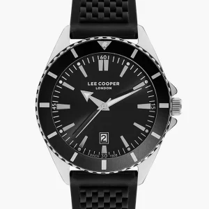 Swiss luxury watch with stainless steel band