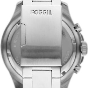 Swiss luxury watch with stainless steel band