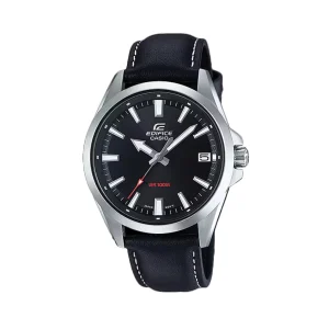 Swiss luxury watch with stainless steel band