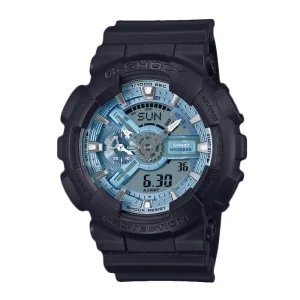 Swiss luxury watch with stainless steel band