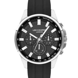 Swiss luxury watch with stainless steel band