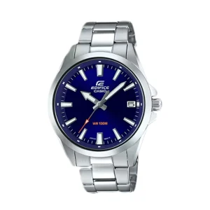 Swiss luxury watch with stainless steel band