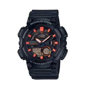 CASIO Men’s Analog-digital Grey Dial Watch – AEQ-110W-1A2