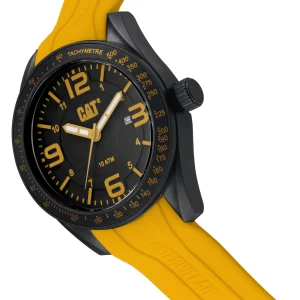 Swiss luxury watch with stainless steel band