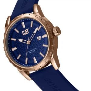 Swiss luxury watch with stainless steel band