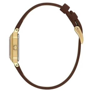 Swiss luxury watch with stainless steel band