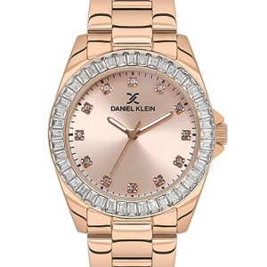 Swiss luxury watch with stainless steel band