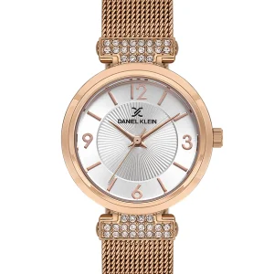 Swiss luxury watch with stainless steel band