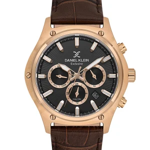 Swiss luxury watch with stainless steel band