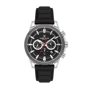 Swiss luxury watch with stainless steel band