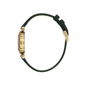 Swiss luxury watch with stainless steel band