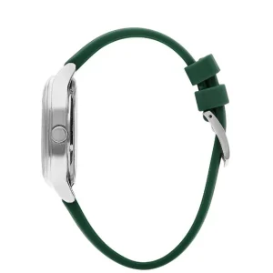 Swiss luxury watch with stainless steel band