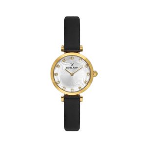 Swiss luxury watch with stainless steel band