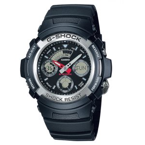 Swiss luxury watch with stainless steel band