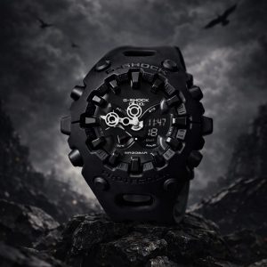 Swiss luxury watch with stainless steel band