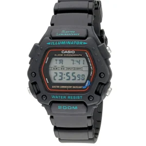 CASIO DW290-1V Digital Sports Watch – Black