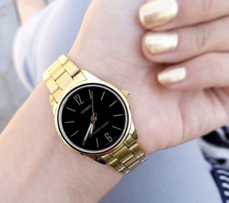 Timezone Oman – Luxury Watches, Swiss Timepieces & Smartwatches CASIO LTPV005G-1B - Image 3