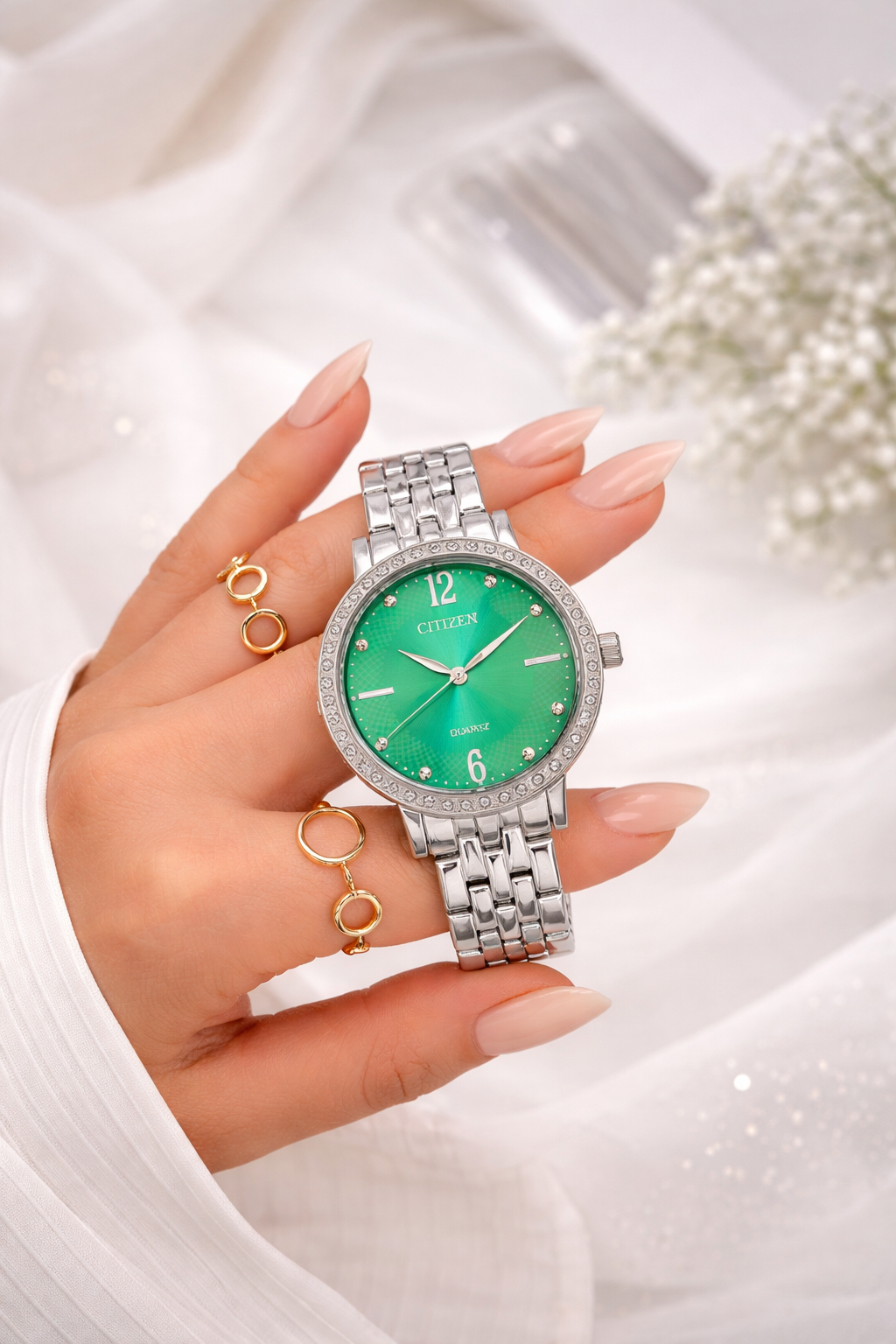 Timezone Oman – Luxury Watches, Swiss Timepieces & Smartwatches CITIZEN EL310055Z - Image 4