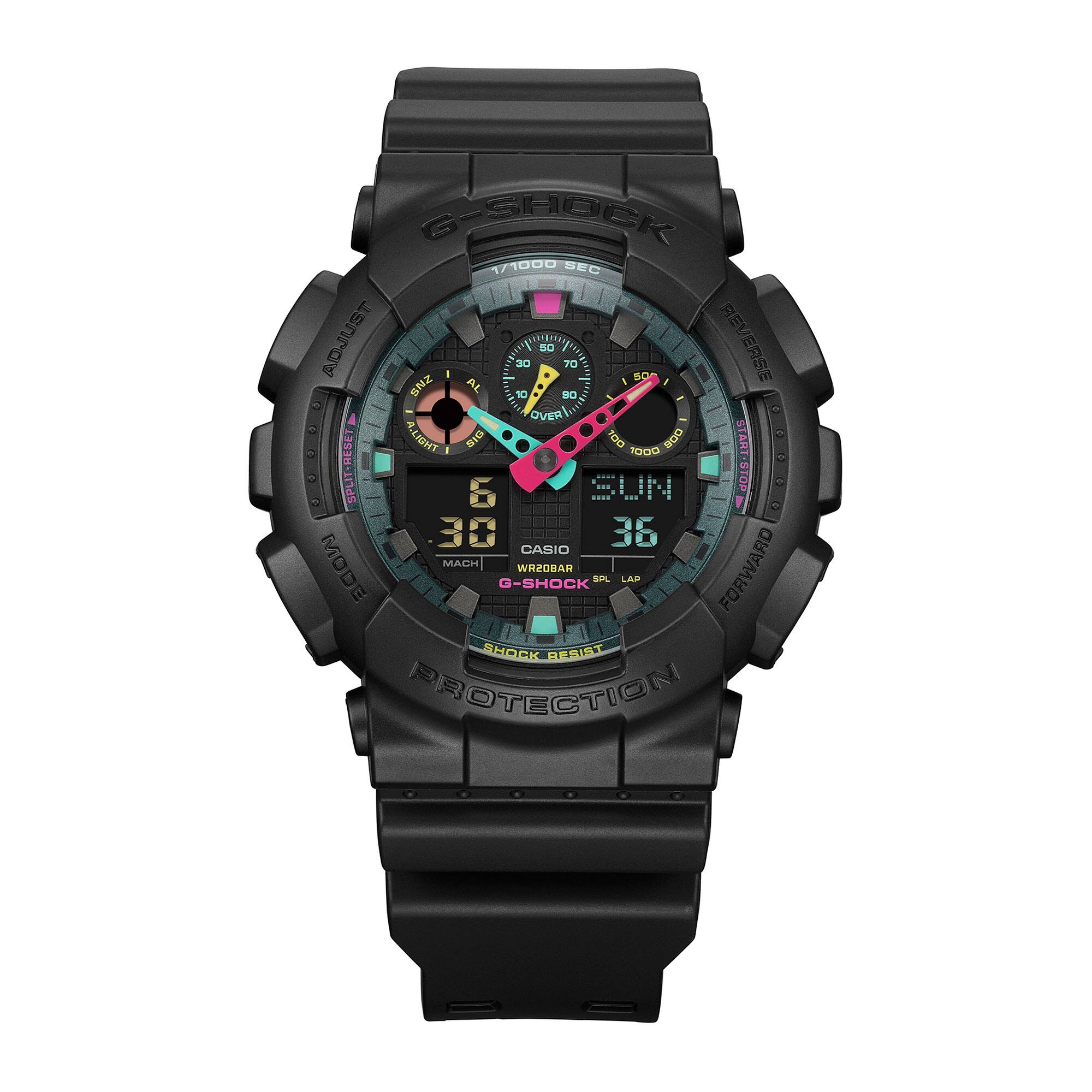 Timezone Oman – Luxury Watches, Swiss Timepieces & Smartwatches CASIO G-SHOCK GA100MF-1A - Image 2
