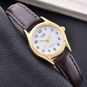 Swiss luxury watch with stainless steel band