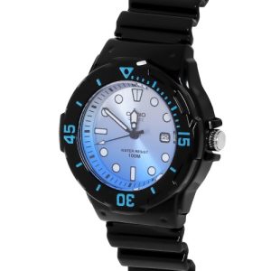 Swiss luxury watch with stainless steel band