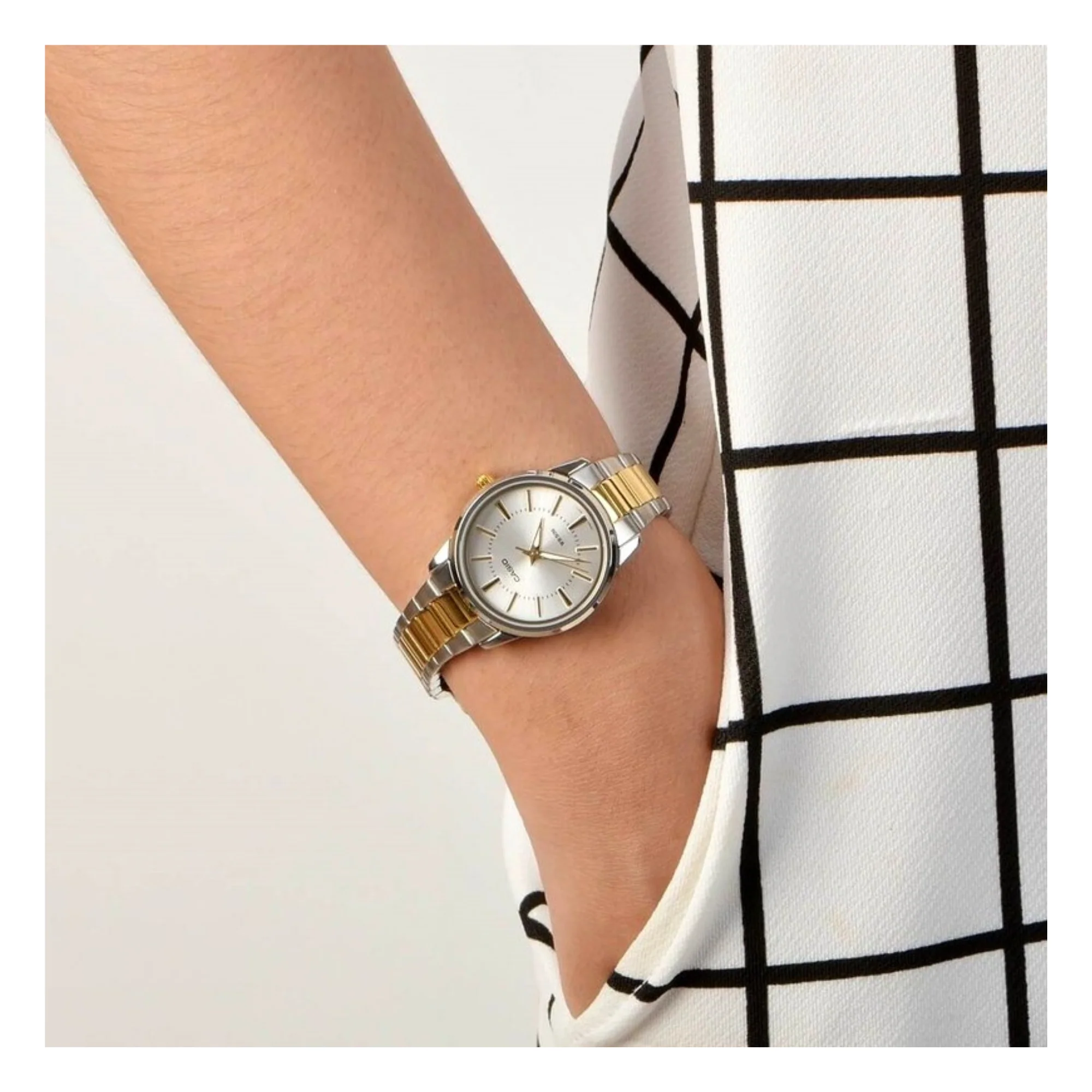 Timezone Oman – Luxury Watches, Swiss Timepieces & Smartwatches CASIO LTP1303SG-7A - Image 3