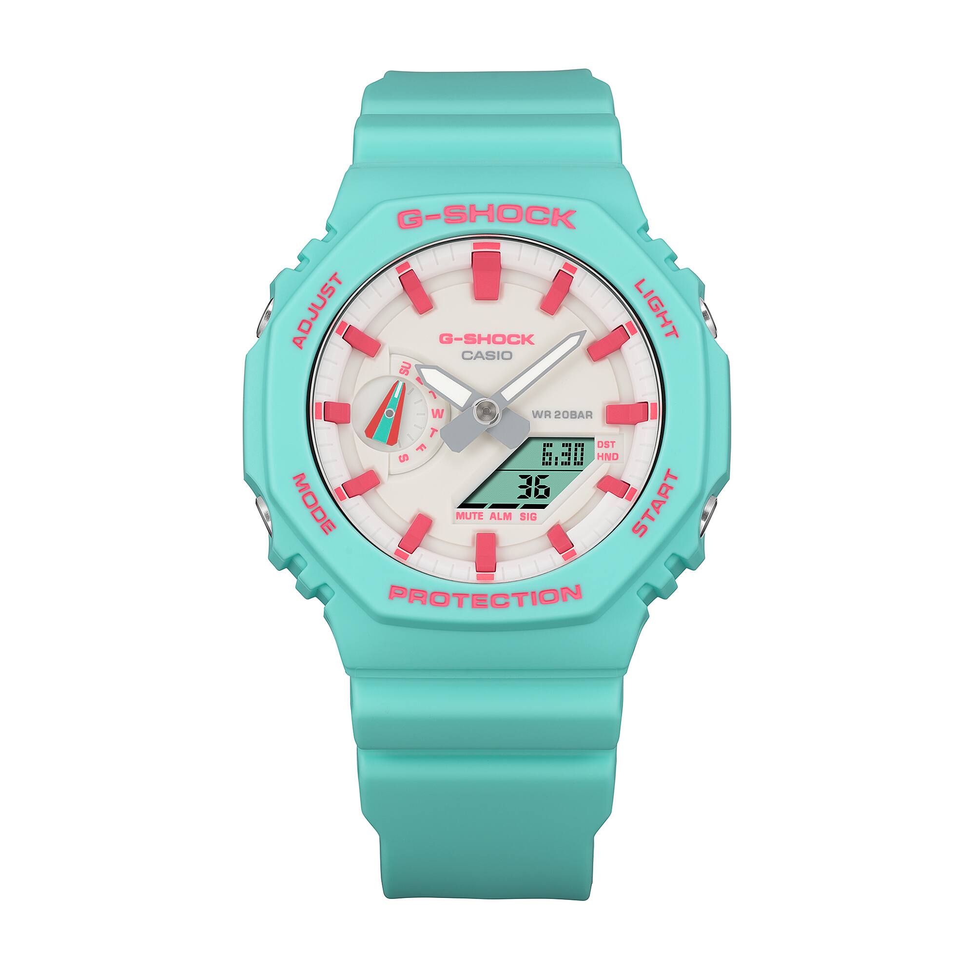 Timezone Oman – Luxury Watches, Swiss Timepieces & Smartwatches CASIO G-SHOCK GA2100RB-3A - Image 3