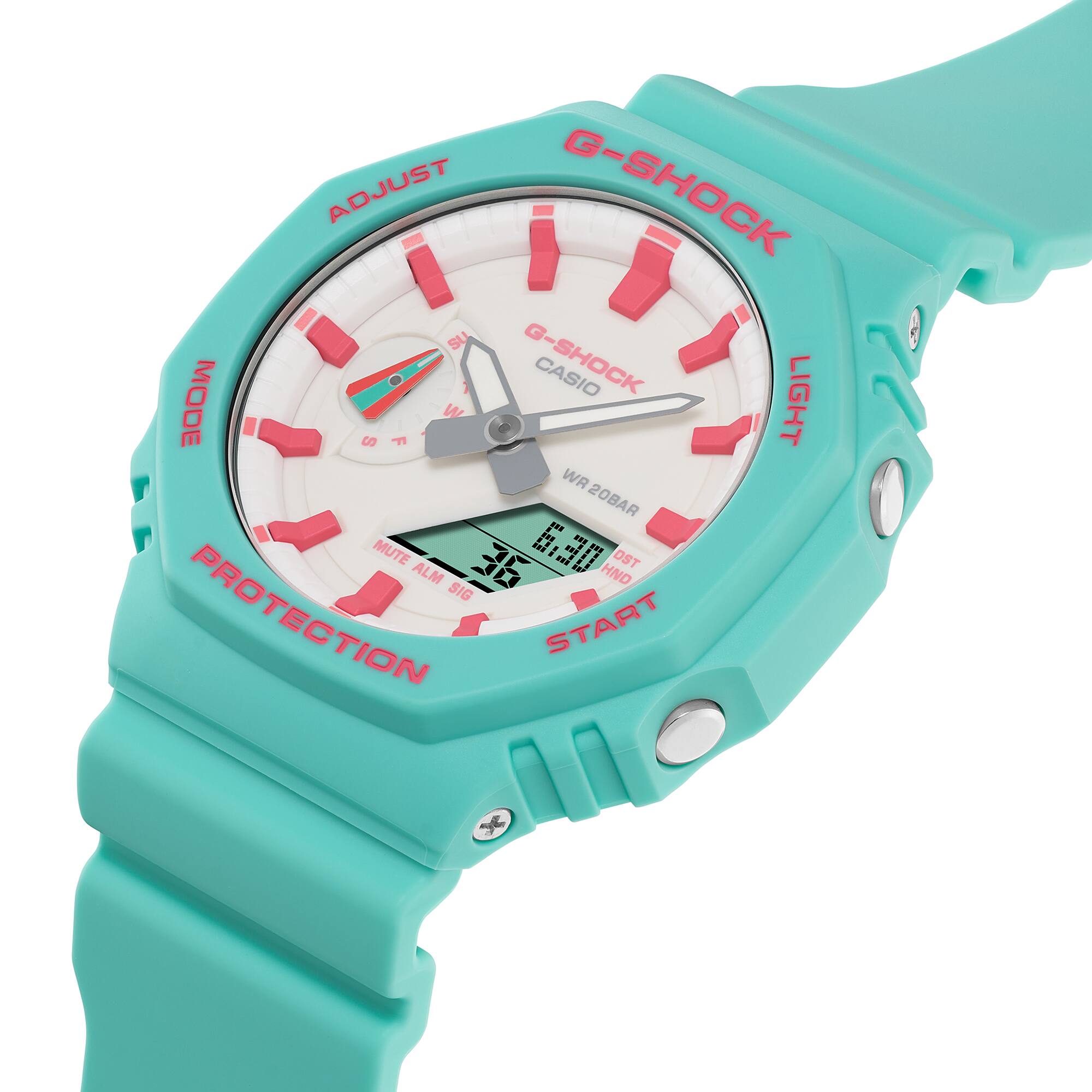 Timezone Oman – Luxury Watches, Swiss Timepieces & Smartwatches CASIO G-SHOCK GA2100RB-3A - Image 2