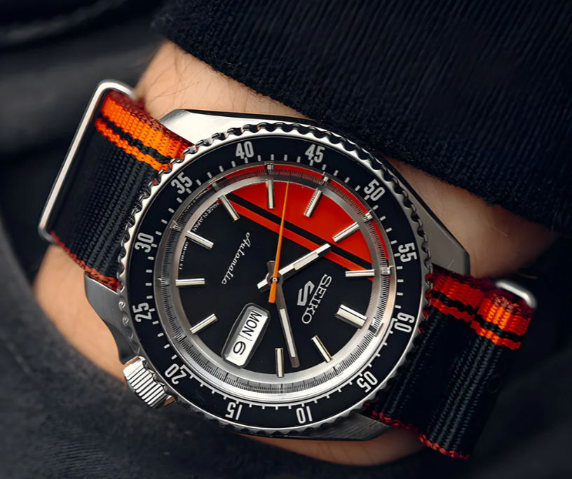 Timezone Oman – Luxury Watches, Swiss Timepieces & Smartwatches SEIKO-5 SRPK71 - Image 2