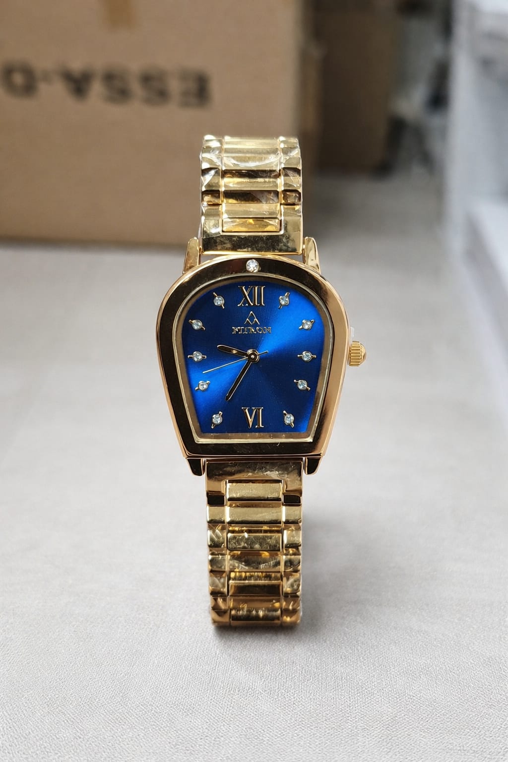 Timezone Oman – Luxury Watches, Swiss Timepieces & Smartwatches FITRON 6072 BLUE DIAL LADIES WATCH - Image 2
