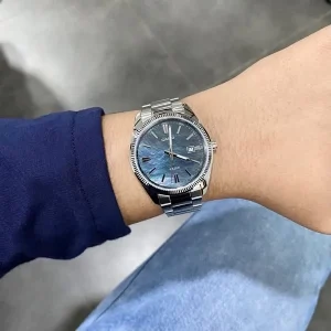 Timezone Oman – Luxury Watches, Swiss Timepieces & Smartwatches Swiss luxury watch with stainless steel band