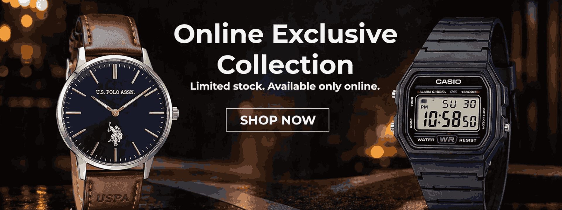 Swiss luxury watch with stainless steel band