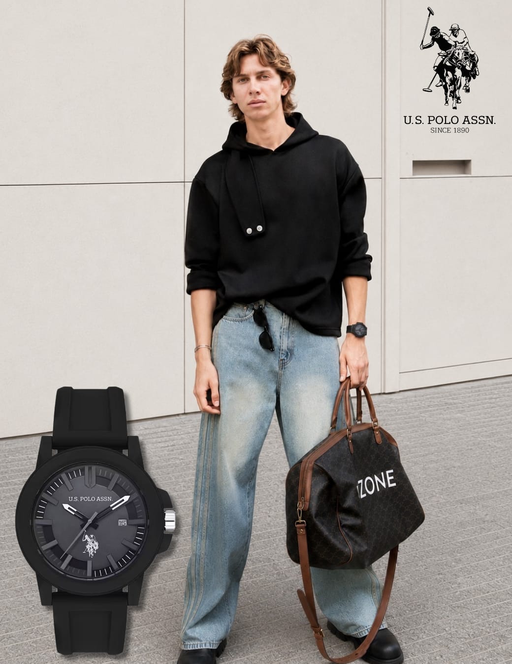 Timezone Oman – Luxury Watches, Swiss Timepieces & Smartwatches US POLO A1029-01