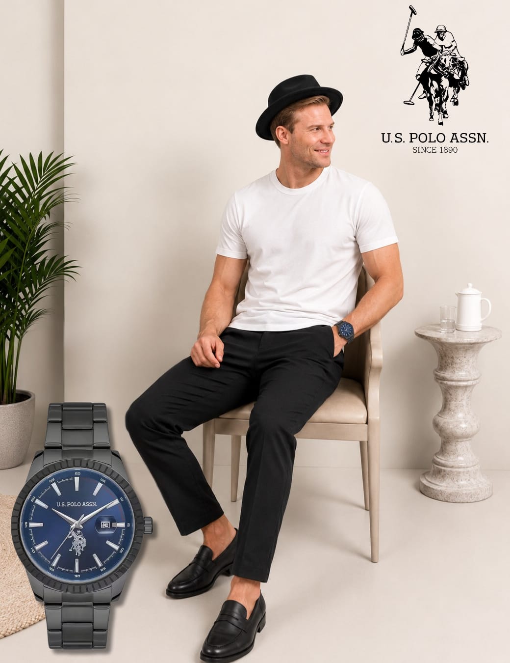 Timezone Oman – Luxury Watches, Swiss Timepieces & Smartwatches US POLO A1042-09