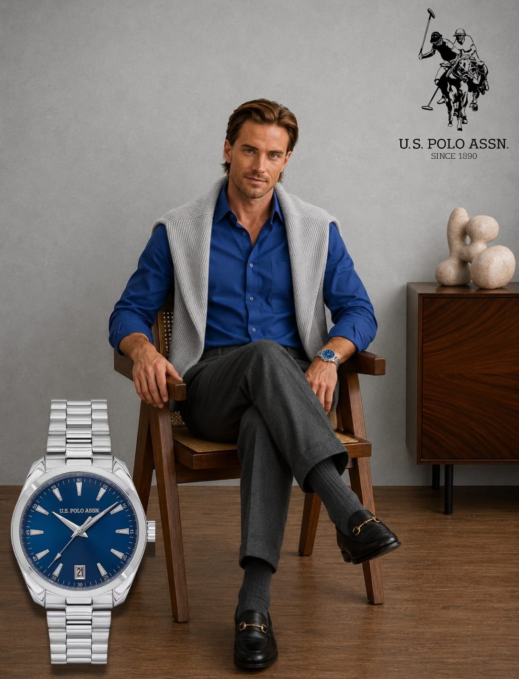 Timezone Oman – Luxury Watches, Swiss Timepieces & Smartwatches US POLO A1095-01