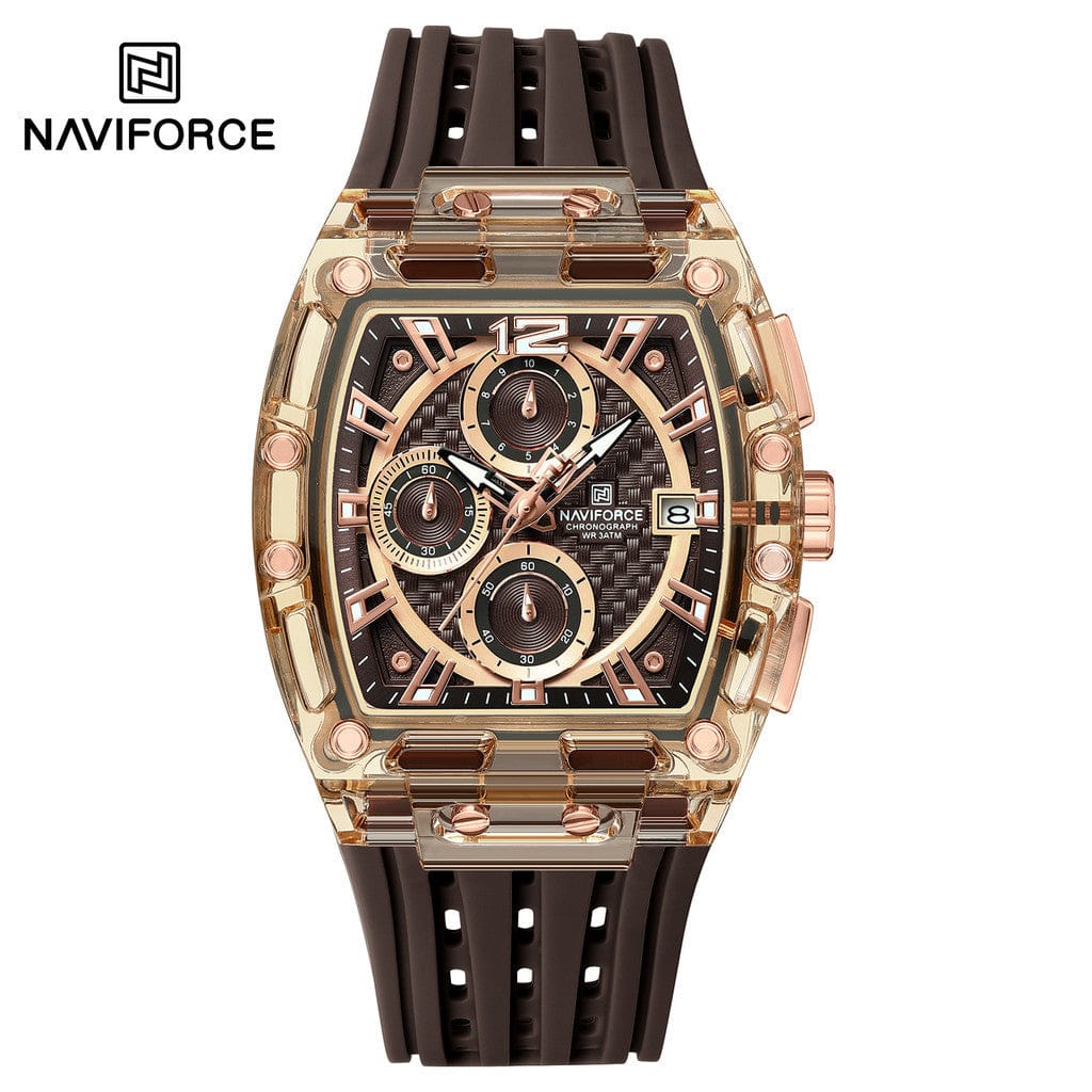 Timezone Oman – Luxury Watches, Swiss Timepieces & Smartwatches NAVIFORCE 7105 - Image 3