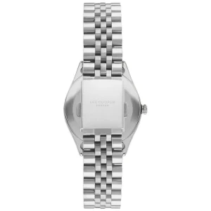 Swiss luxury watch with stainless steel band