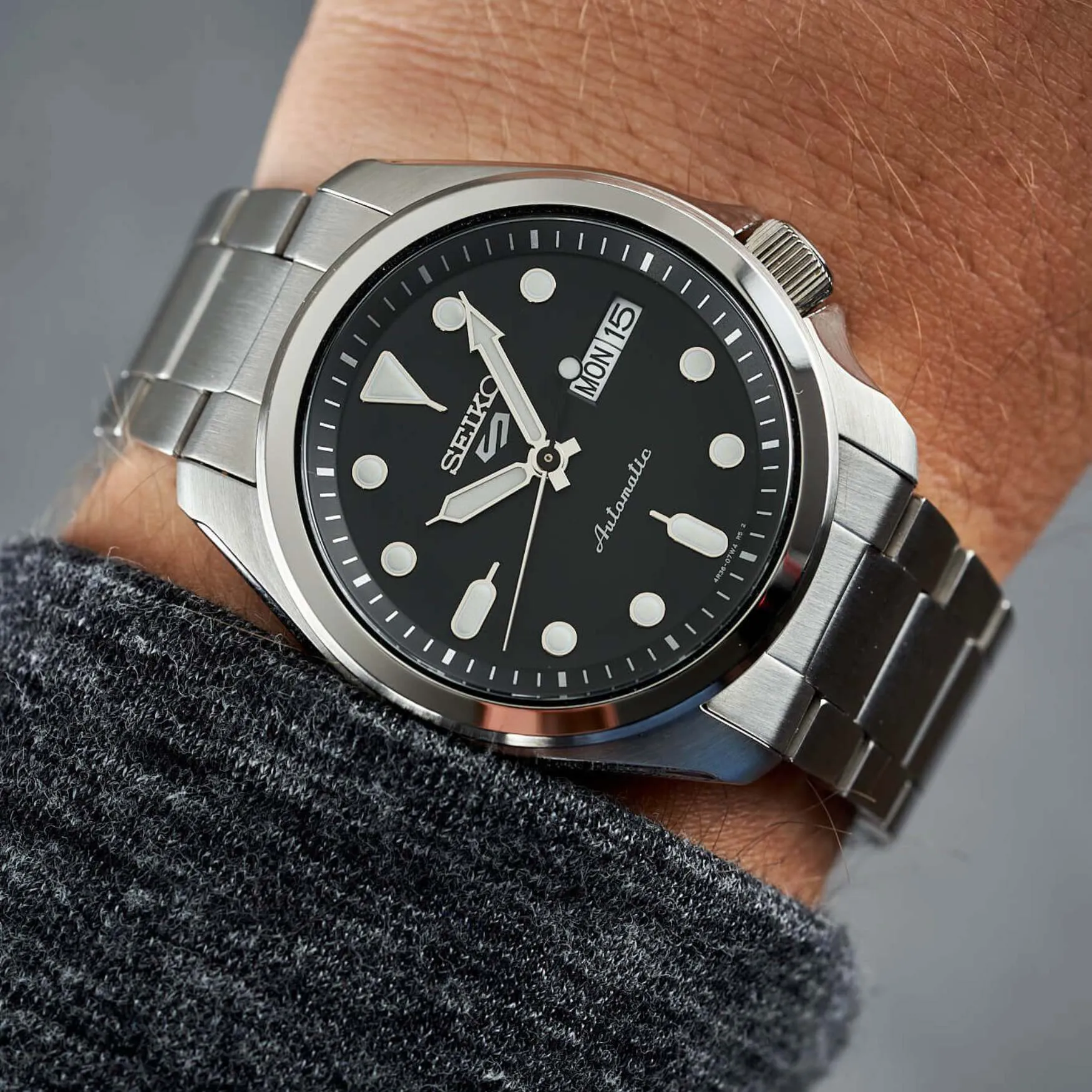 SEIKO-5 SRPE55K1 - Image 4