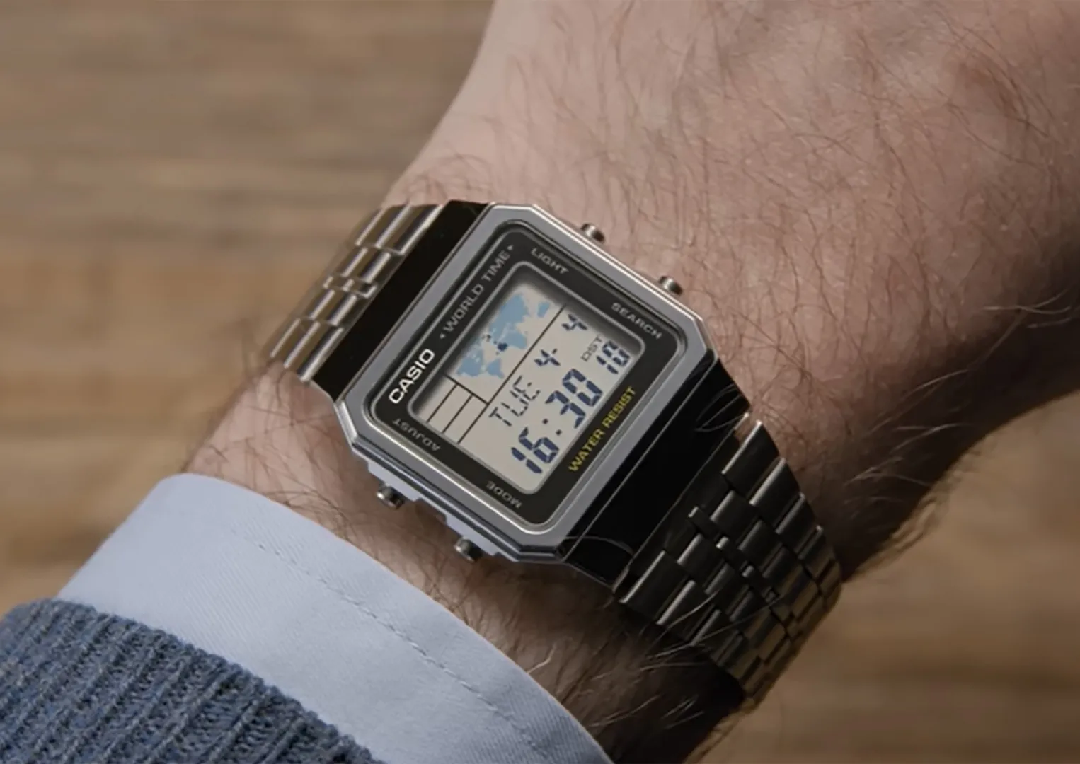 Timezone Oman – Luxury Watches, Swiss Timepieces & Smartwatches CASIO A500WA-1 - Image 3