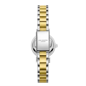 Swiss luxury watch with stainless steel band