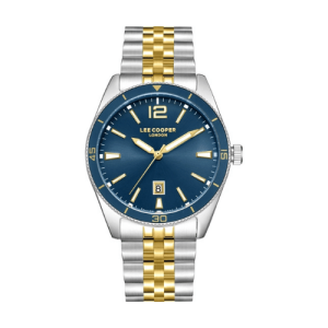 Swiss luxury watch with stainless steel band