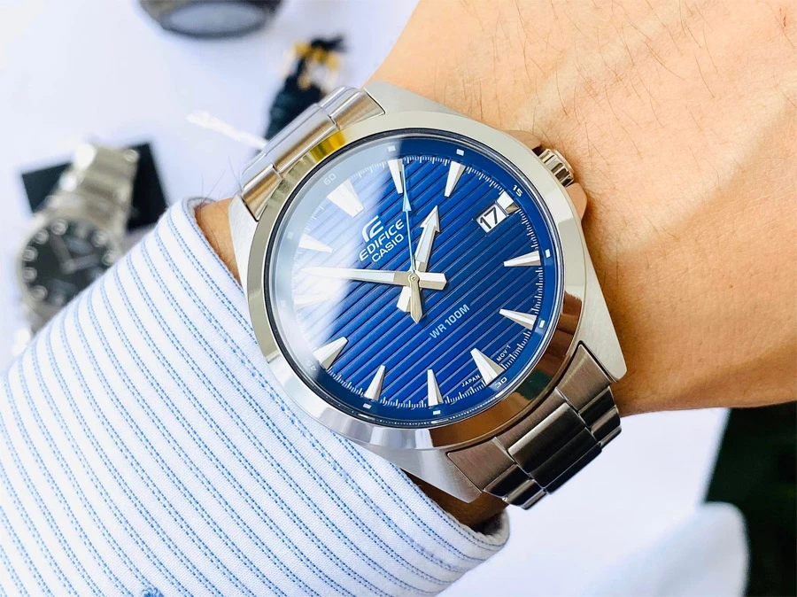 Timezone Oman – Luxury Watches, Swiss Timepieces & Smartwatches CASIO EDIFICE EFV140D-2A - Image 2