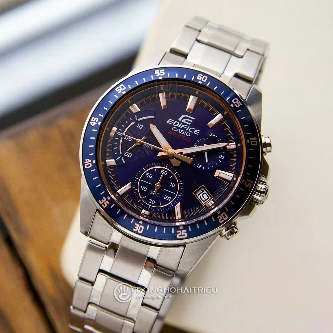 Timezone Oman – Luxury Watches, Swiss Timepieces & Smartwatches CASIO EDIFICE EFV540D-2A - Image 3
