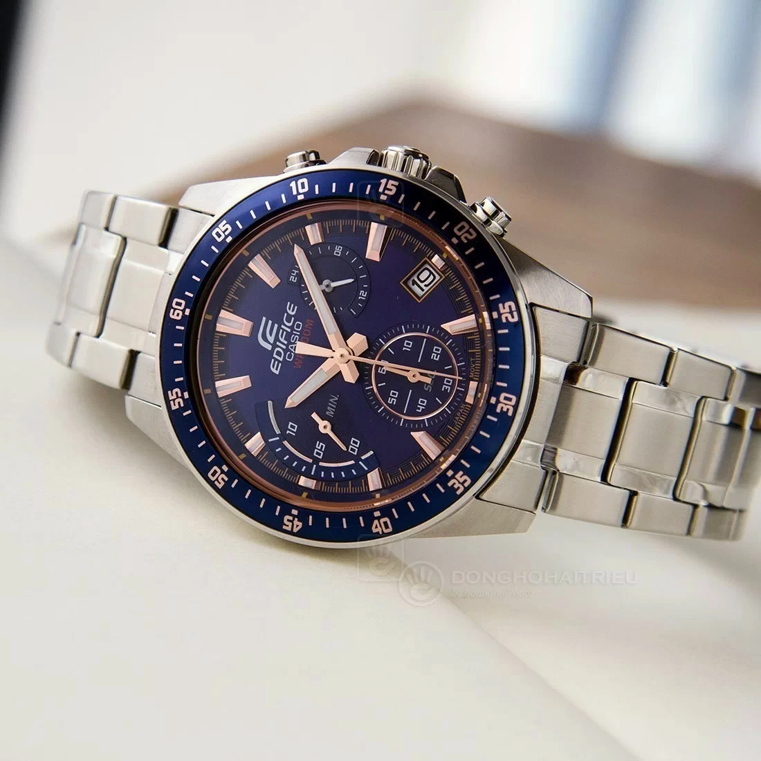 Timezone Oman – Luxury Watches, Swiss Timepieces & Smartwatches CASIO EDIFICE EFV540D-2A - Image 2