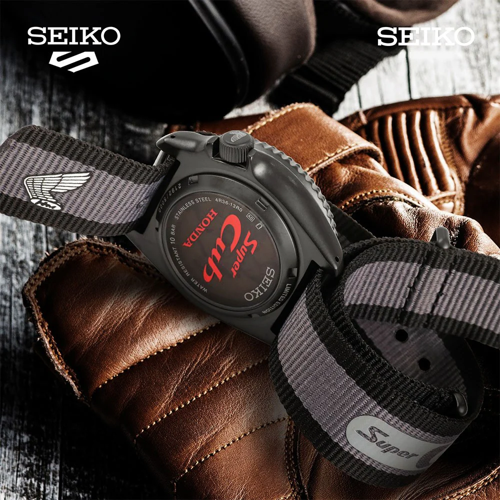 Timezone Oman – Luxury Watches, Swiss Timepieces & Smartwatches SEIKO-5 SRPJ75K1 - Image 3