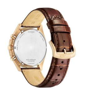Swiss luxury watch with stainless steel band