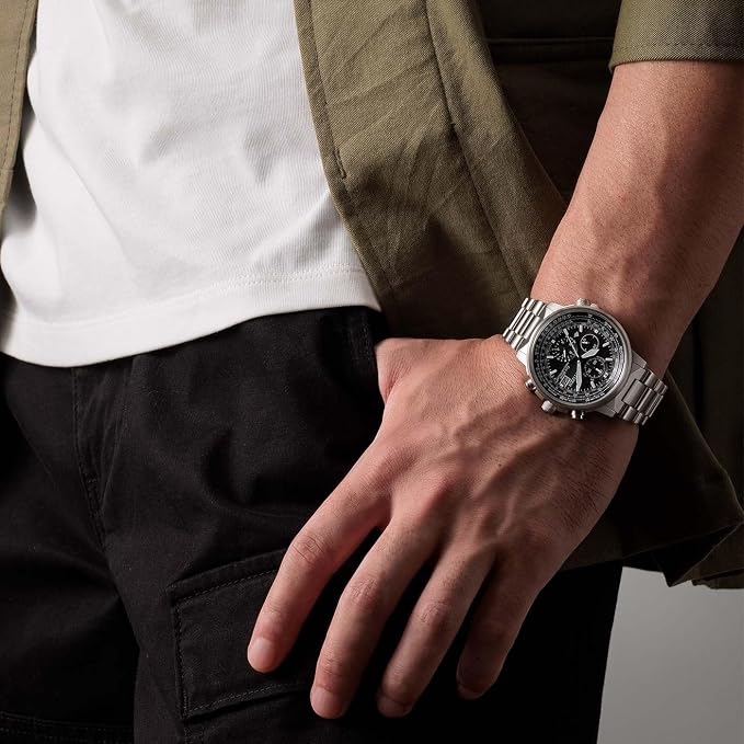 Timezone Oman – Luxury Watches, Swiss Timepieces & Smartwatches CITIZEN AT8300-58E - Image 4